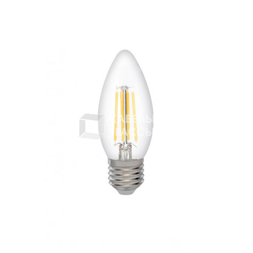 Лампа светодиодная PLED OMNI (филамент) C35 6w E14 4000K CL 230/50 | .5020511 | Jazzway