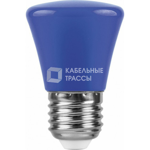Лампа светодиодная для белт лайта LB-372 (1W) 230V E27 синий Колокольчик | 25913 | FERON
