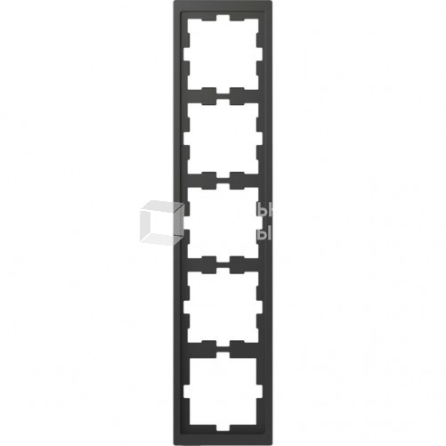 D-Life РАМКА 5-постовая, АНТРАЦИТ , SD | MTN4050-6534 | Schneider Electric