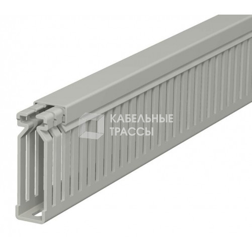 Распределительный кабельный канал LK4 60x15x2000 мм (ПВХ,серый) (LK4 60015) | 6178026 | OBO Bettermann