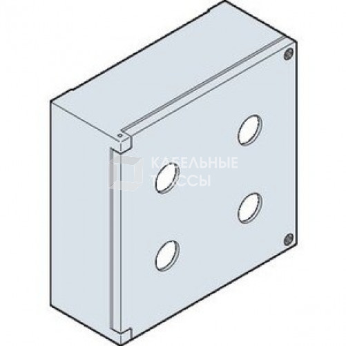 Корпус кнопочного поста KEM4-0 на 4 элемента металлический | SK616704-AA | ABB