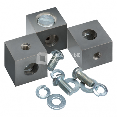 Комплект зажимов OptiMat E100-16..50А-ОМ4-РЕГ-3шт| 273937 | КЭАЗ