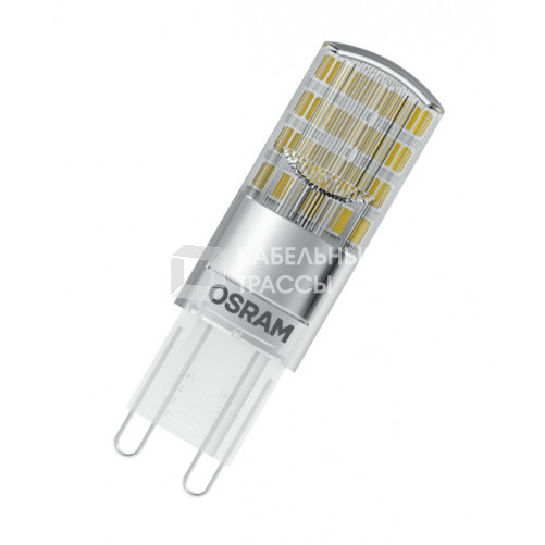 Лампа светодиодная LED STAR PIN30 2, 6W, G9, 220 Вольт LEDSPIN30 CL 2, 6W/827 230V G9 FS1 | 4058075056688 | Osram