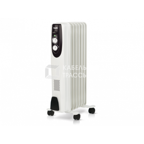 Масляный радиатор Ballu Classic BOH/CL-07WRN 1500 (7 секций)(в белом корпусе) | НС-1050876 | Ballu