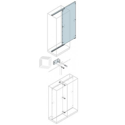 Платы монт.2200x800 (2шт)+направляющие+соединитель | EA2316 | ABB