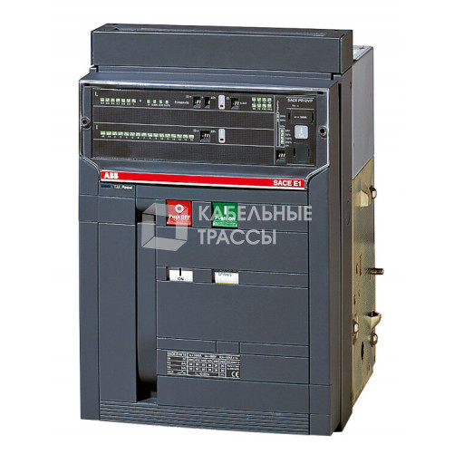 Выключатель автоматический выкатной E1B 1600 PR121/P-LSI In=1600A 3p W MP+10 доп. контактов | 1SDA055681R2 | ABB