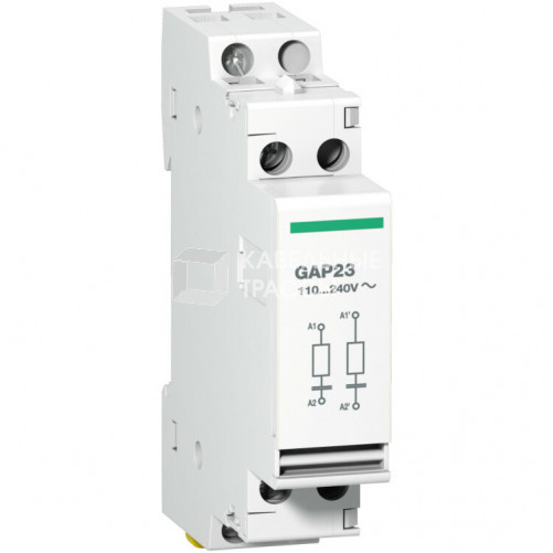 ОГРАНИЧИТЕЛЬ ПЕРЕНАПРЯЖЕНИЯ 220…240V СОДЕРЖИТ ДВЕ RC ЦЕПИ | GAP23 | Schneider Electric