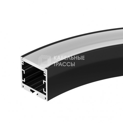 Профиль SL-ARC-3535-D320-A90 BLACK (дуга 1 из 4) (arlight, Алюминий) | 032676 | Arlight