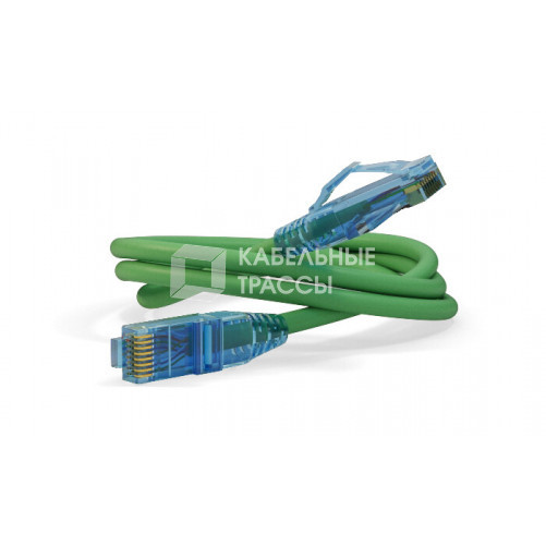 Патч-корд PC-LPM-UTP-RJ45-RJ45-C6-2M-LSZH-GN U/UTP, Cat.6, LSZH, 2 м, зеленый | 230236 | Hyperline