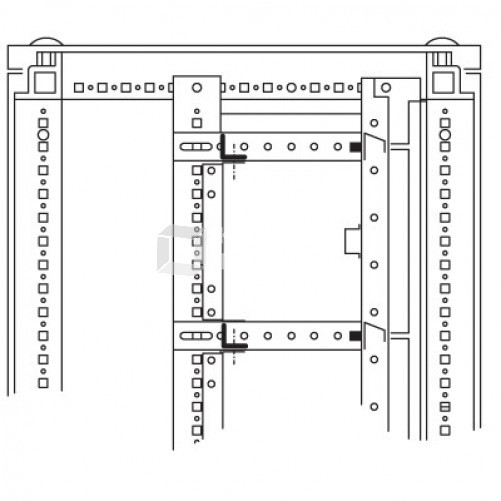Панели объединительные для секций шкафов DAE/CQE, 600мм, 1 упаковка - 5шт. | R5FCP60 | DKC