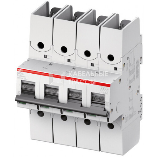 Выключатель автоматический четырехполюсный S804S R 8А D 50кА (S804S-D8-R) | 2CCS864002R0081 | ABB