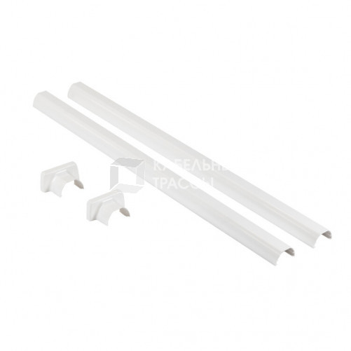 Декоративный комплект из пластика для телескопической стойки колонны, 1 или 2 секции, цвет белый | 653066 | Legrand