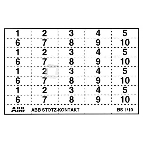 Маркер к. 81-120 BS81-120 | GHS2001946R0007 | ABB