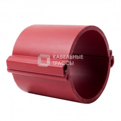 Труба гладкая разборная ПНД 160 мм (750Н), красная PROxima | tr-hdpe-160-750-red | EKF