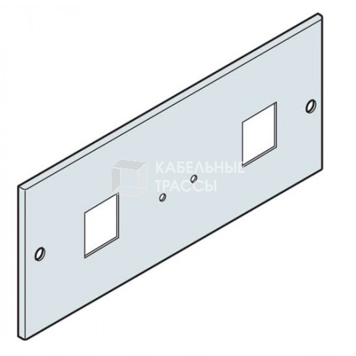 Панель под 2 изм устр-ва 72x72 200x800мм ВхШ | EH3272K | ABB