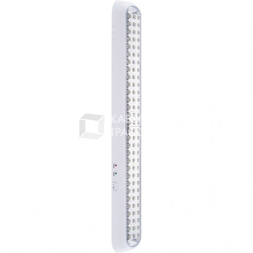 Светильник аварийного освещения аккумуляторный EL17 90 LED AC/DC Li-ION батарея, белый 660*66*65 мм | 12898 | FERON