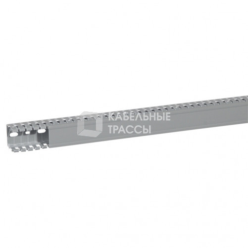 Кабель-канал (крышка + основание) Transcab - 40x40 мм - серый RAL 7030 | 636106 | Legrand
