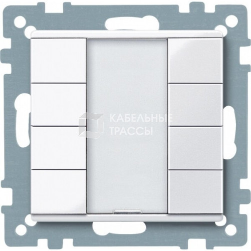 SM,4 КН. ВЫКЛ PLUS, АКТ.БЕЛ.БЛ | MTN617425 | Schneider Electric
