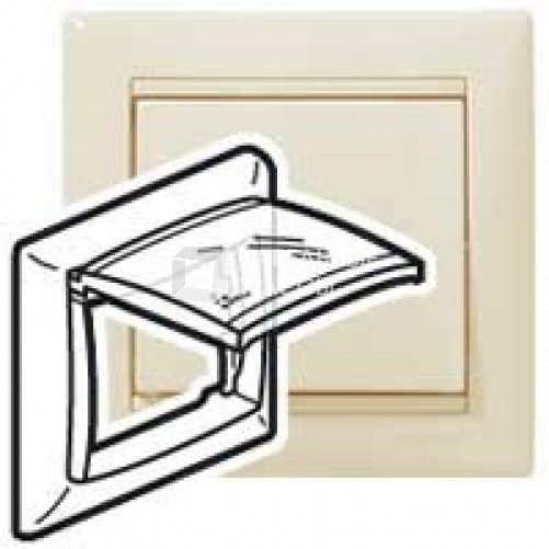Valena Сл. кость Рамка 1-ая с крышкой IP44 | 774350 | Legrand