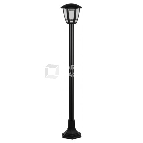 Садово-парковый светильник ДТУ 07-8-004 У1 «Валенсия 3» черный 8Вт светодиодный напольный | Б0057523 | ЭРА