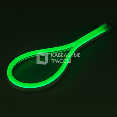 Образец Гибкий неон ARL-CF2835-Classic-220V Green (26x15mm)-1m (arlight, -) | 025667 | Arlight