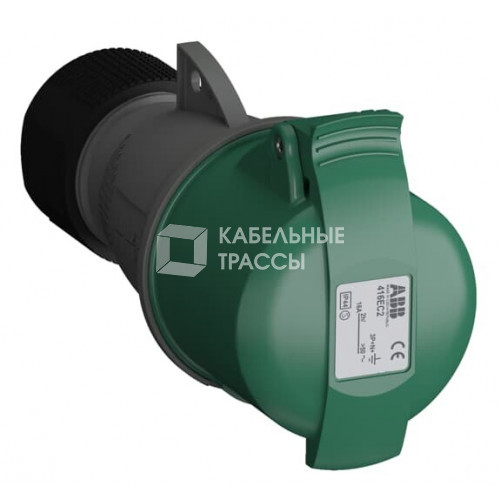 Розетка кабельная Easy&Safe 416EC2,16А,3P+N+E,IP44,2ч|2CMA102019R1000| ABB