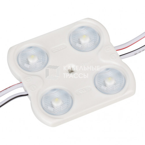 Модуль герметичный CRAFT-2835-4-12V White 170deg (45x43mm, 1.6W, IP67) | 024840 | Arlight