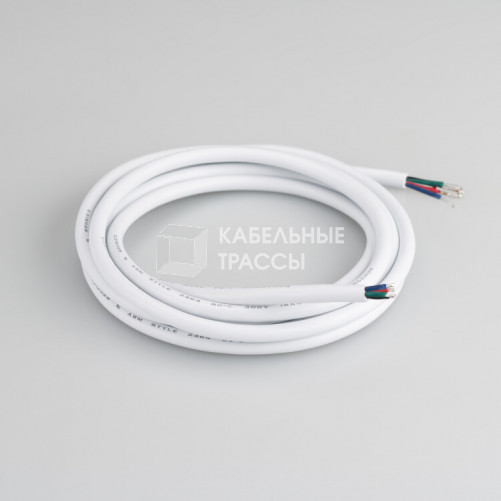 Провод питания ARL-MOONLIGHT-20AWG-4W-D4.5-CU-2000 White | 028105 | Arlight