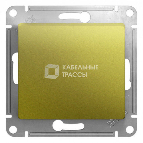 Glossa Фисташковый Переключатель 1-клавишный, сх.6,10AX | GSL001061 | Schneider Electric