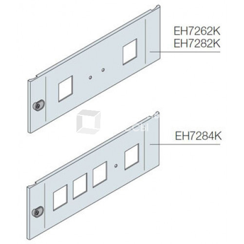 Дверь отсека под 2 изм устр-ва 72x72 200x600мм ВхШ | EH7262K | ABB