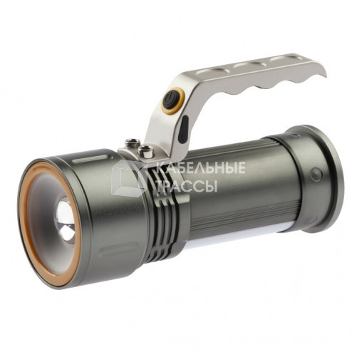 Фонарь прожекторный PA-805 алюминиевый 5Вт, боковой светильник 3Вт, литий 2,5Ач, кор | Б0039629 | ЭРА