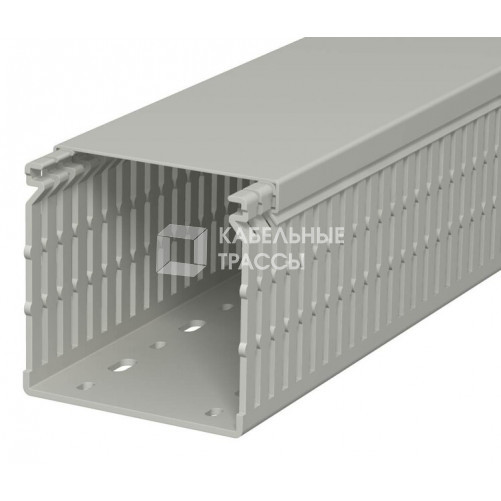 Распределительный кабельный канал LK4 N 80x80x2000 мм (ПВХ,серый) (LK4 N 80080) | 6178231 | OBO Bettermann