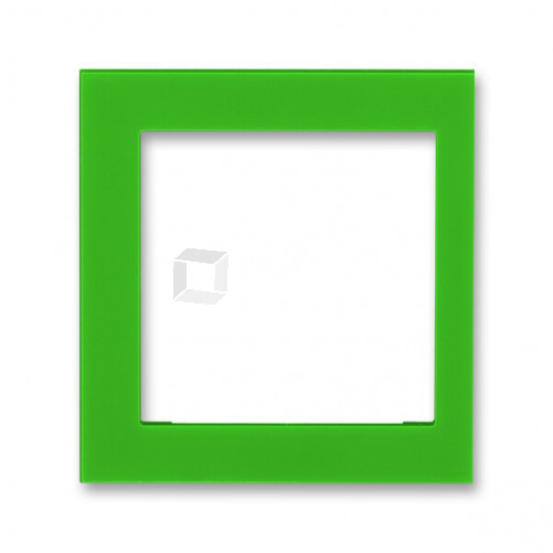 ABB Levit Зелёный Накладка на рамку 55х55 внешняя | 3901H-A00255 67 | 2CHH010255A4067 | ABB