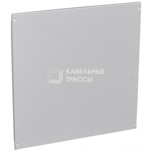 Сплошная металлическая лицевая панель на винтах XL3 800/4000 - высота 600 мм - 24 модуля | 020946 | Legrand