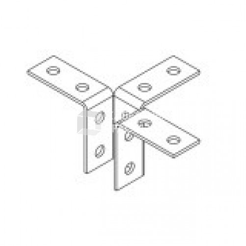 Пластина соединительная 3Д (гальваника) | ПСЗДэг | Ostec