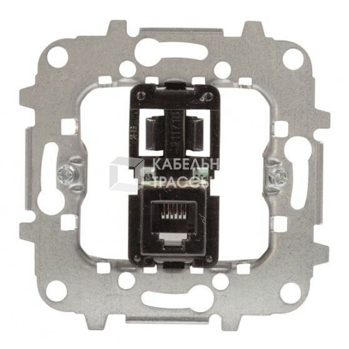 Розетка телекоммуникационная на 6 контактов, тип RJ12 | 8117.2 | 2CLA811720A1001 | ABB