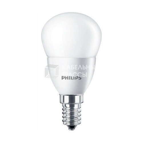 Лампа светодиодная LED ESSLED Lustre 6.5-75W E14 827 P45ND | 929001886807 | PHILIPS