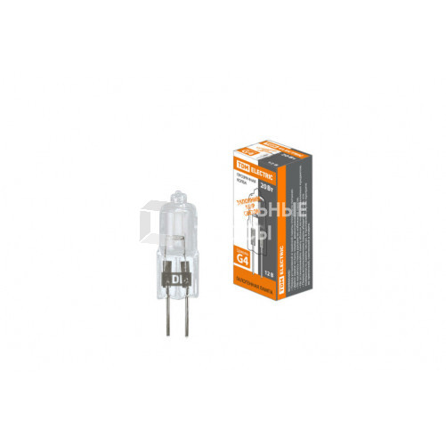 Лампа галогенная капсульная 20Вт 12В G4 JC | SQ0341-0046 | TDM