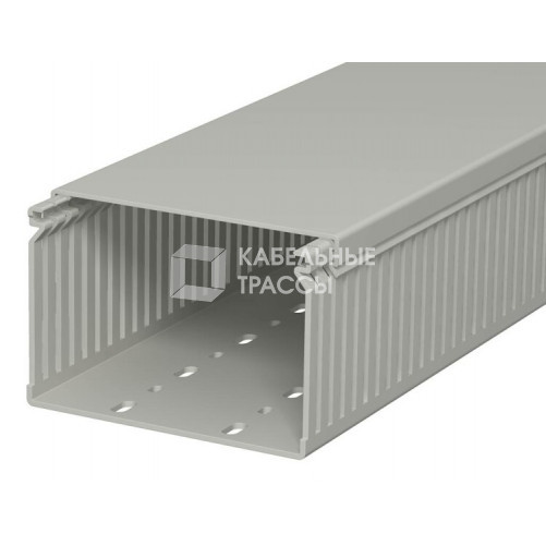 Распределительный кабельный канал LK4 80x120x2000 мм (ПВХ,серый) (LK4 80120) | 6178061 | OBO Bettermann