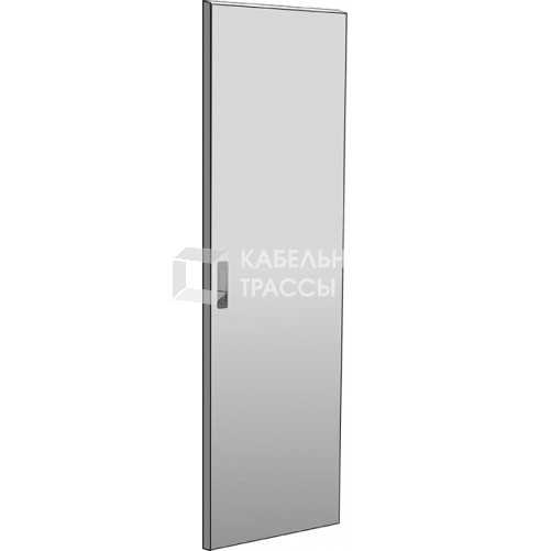 Дверь металлическая для шкафа LINEA N 18U 600 мм серая | LN35-18U6X-DM | ITK