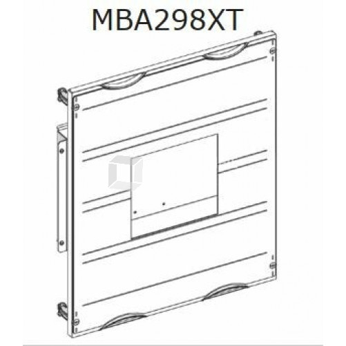 Модуль для Tmax MCCB XT6,3/4P, ширина 2, высота 4, MBA298XT | 2CPX043418R9999 | ABB