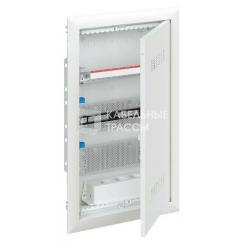 Шкаф мультимедийный с дверью с вентиляционными отверстиями UK636MV (3 ряда) | 2CPX031384R9999 | ABB