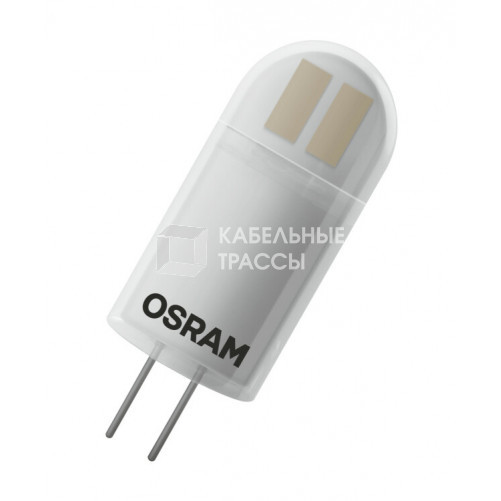 Лампа светодиодная LED STAR PIN20 1, 7W, матовая колба, G4, 12 Вольт LEDSPIN20 1, 7W/827 12VFR G4 FS1 | 4058075057142 | Osram