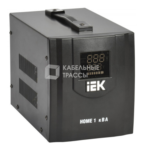Стабилизатор напряжения серии HOME 1 кВА (СНР1-0-1) | IVS20-1-01000 | IEK