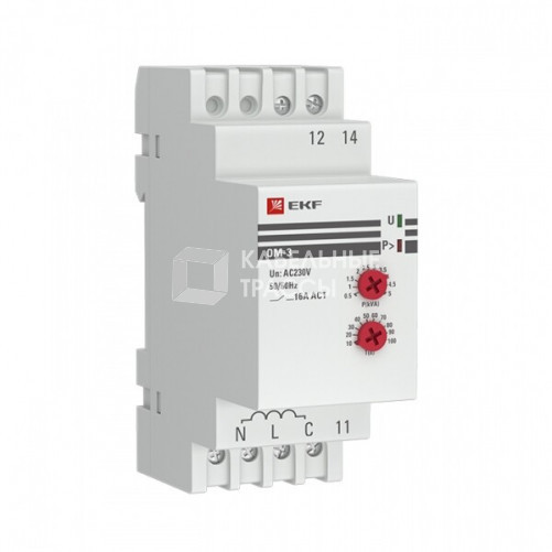 Ограничитель мощности ОМ-3 EKF PROxima | rel-pl-3 | EKF