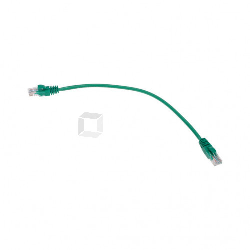 Патч-корд U/UTP, CAT 5e, RJ45-RJ45, 26AWG, LSZH, зеленый, 0,3м REXANT | 02-0106-03 | REXANT