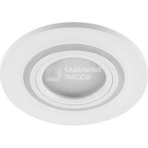 Светильник потолочный встраиваемый CD600 15LED*2835 SMD 4000K, MR16 50W G5.3, белый | 29711 | FERON