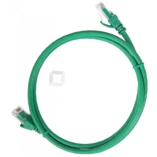 ITK Коммутационный шнур (патч-корд), кат.5Е UTP, 5м, зеленый | PC02-C5EU-5M | ITK