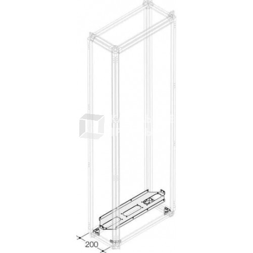 Панель внутр.уст.для фланцев EV 1000х200 | 1STQ002214B0000 | ABB