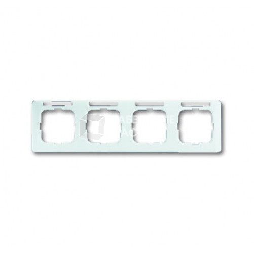Рамка 4-постовая, горизонтальная, с полем для надписи, серия Reflex SI linear, цвет альпийский белый | 1754-0-4064 | 2CKA001754A4064 | ABB